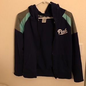Victoria secret (pink) zip up